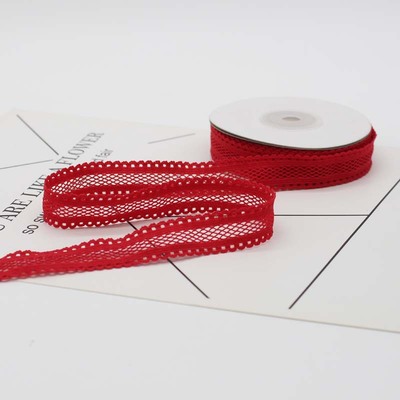 藍鳥 1.8cm蕾絲彈力帶 網眼松緊帶 鏤空彈性織帶 嬰兒發(fā)帶 廠家